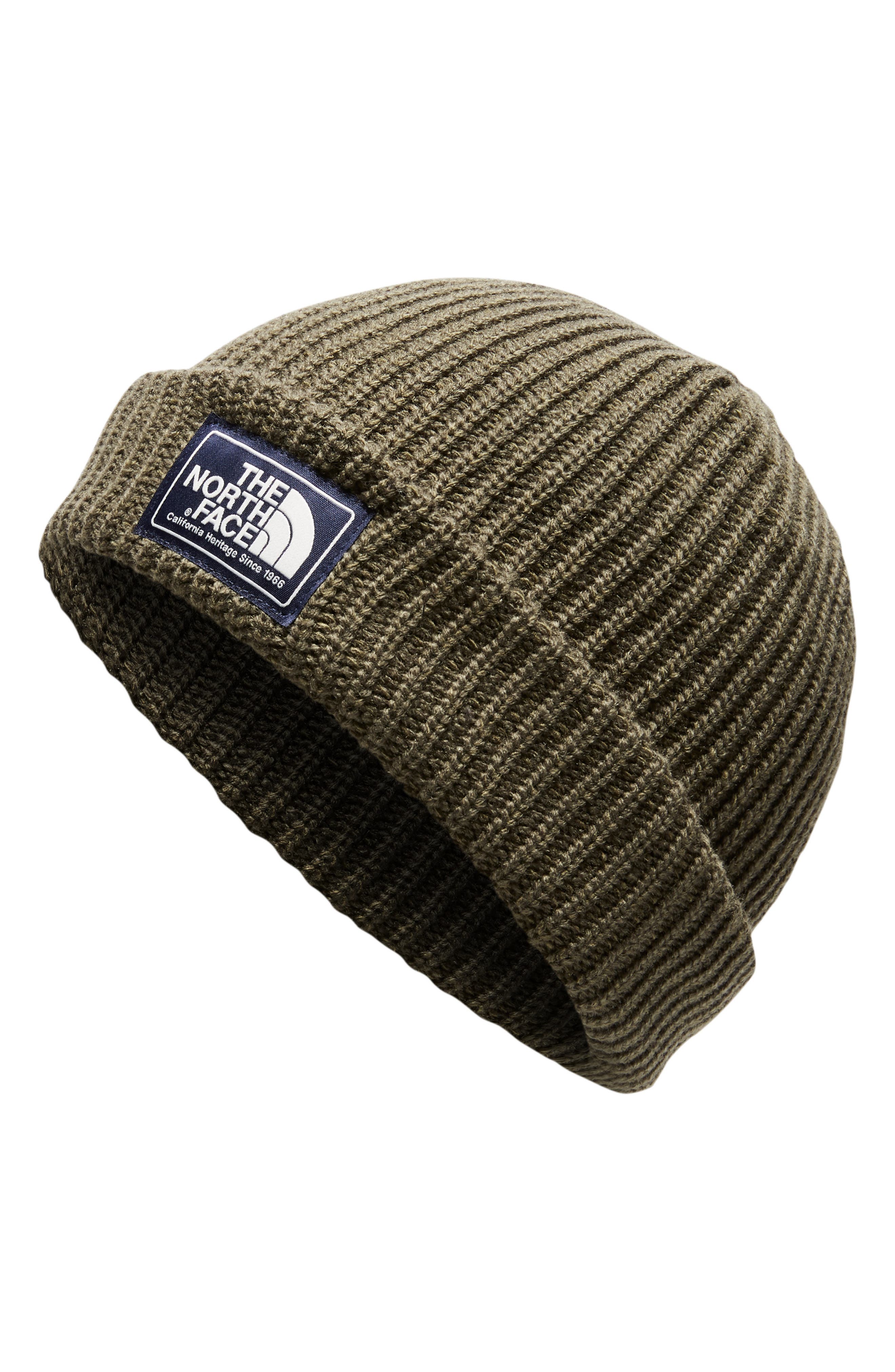 olive green north face beanie