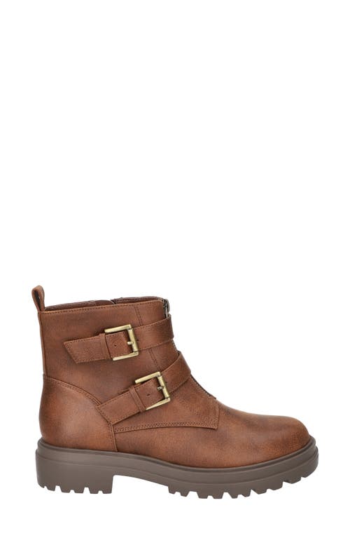 Bella Vita Arcadia Buckle Boot In Tan