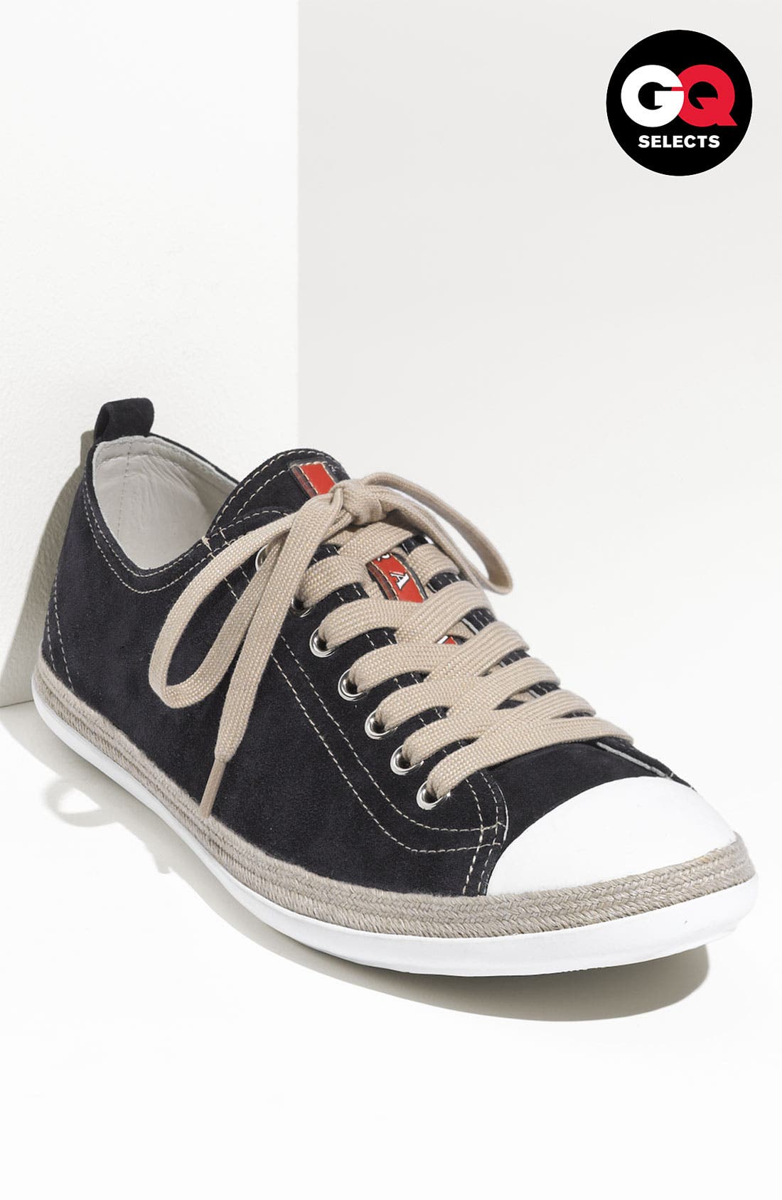 Prada Low Profile Espadrille Sneaker Nordstrom