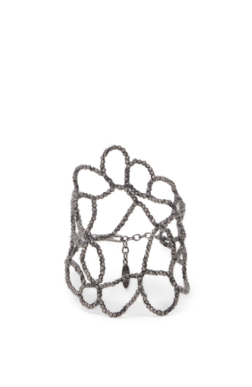 Shop Brunello Cucinelli Ramage Bracelet In Silver