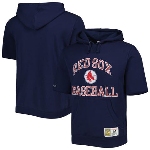 Philadelphia Phillies Mitchell & Ness Cooperstown Collection Washed Fleece  Pullover Short Sleeve Hoodie - Light Blue