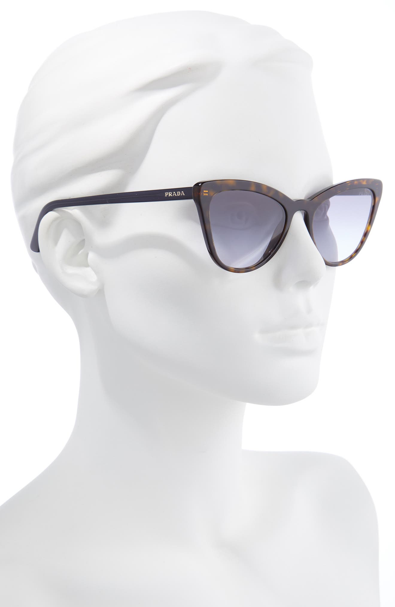 56mm cat eye sunglasses prada