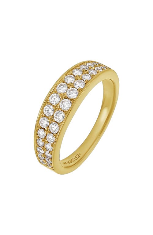 Bony Levy Varda Graduated Wide Diamond Band in 18K Yellow Gold at Nordstrom, Size 6.5