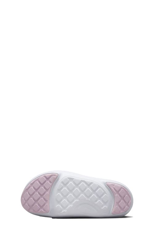 Shop Nike Kids' Aquaswoosh Water Friendly Clog In Pink Foam/white