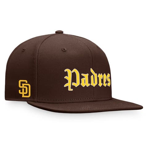 Men's San Diego Padres New Era Brown Cooperstown Collection Team Color  Trucker 9FIFTY Snapback Hat
