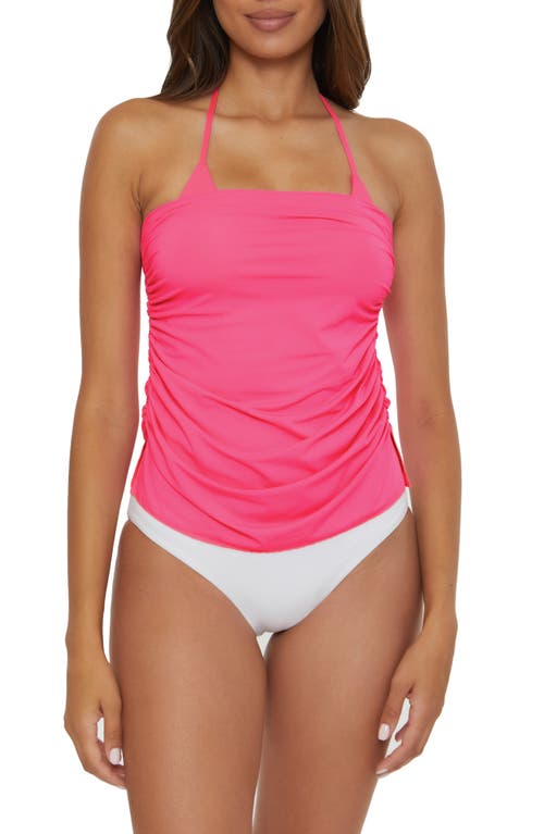 Becca It's A Wrap Shirred Cover-up Skirt In Pink Glo