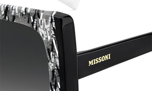 MISSONI MISSONI 54MM OVERSIZE SQUARE SUNGLASSES 