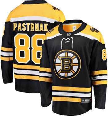 David Pastrnak Signed Boston Bruins Black Adidas Authentic Third Jersey