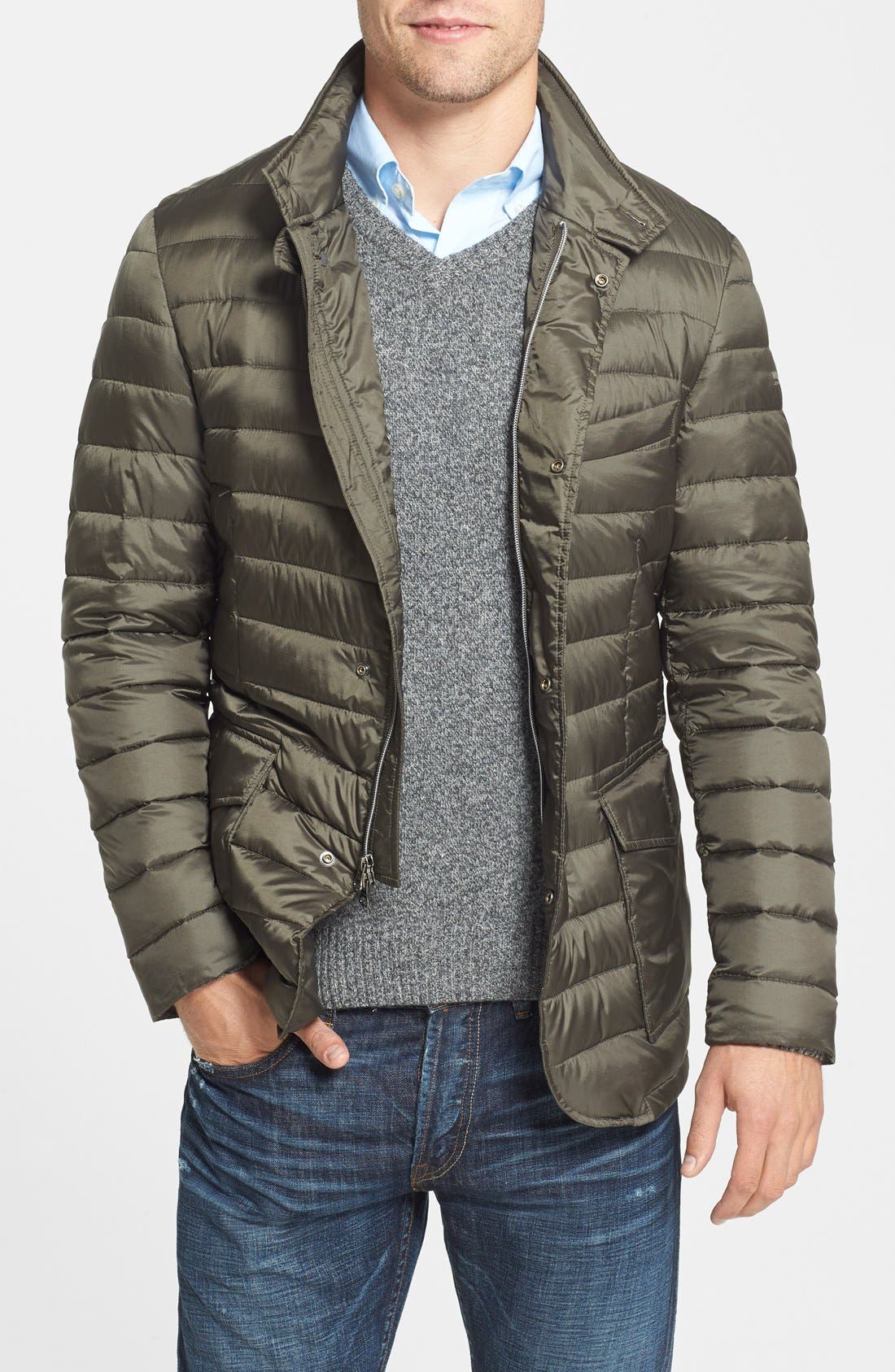 Woolrich 'Sundance' Water Resistant Quilted Down Blazer Jacket Nordstrom