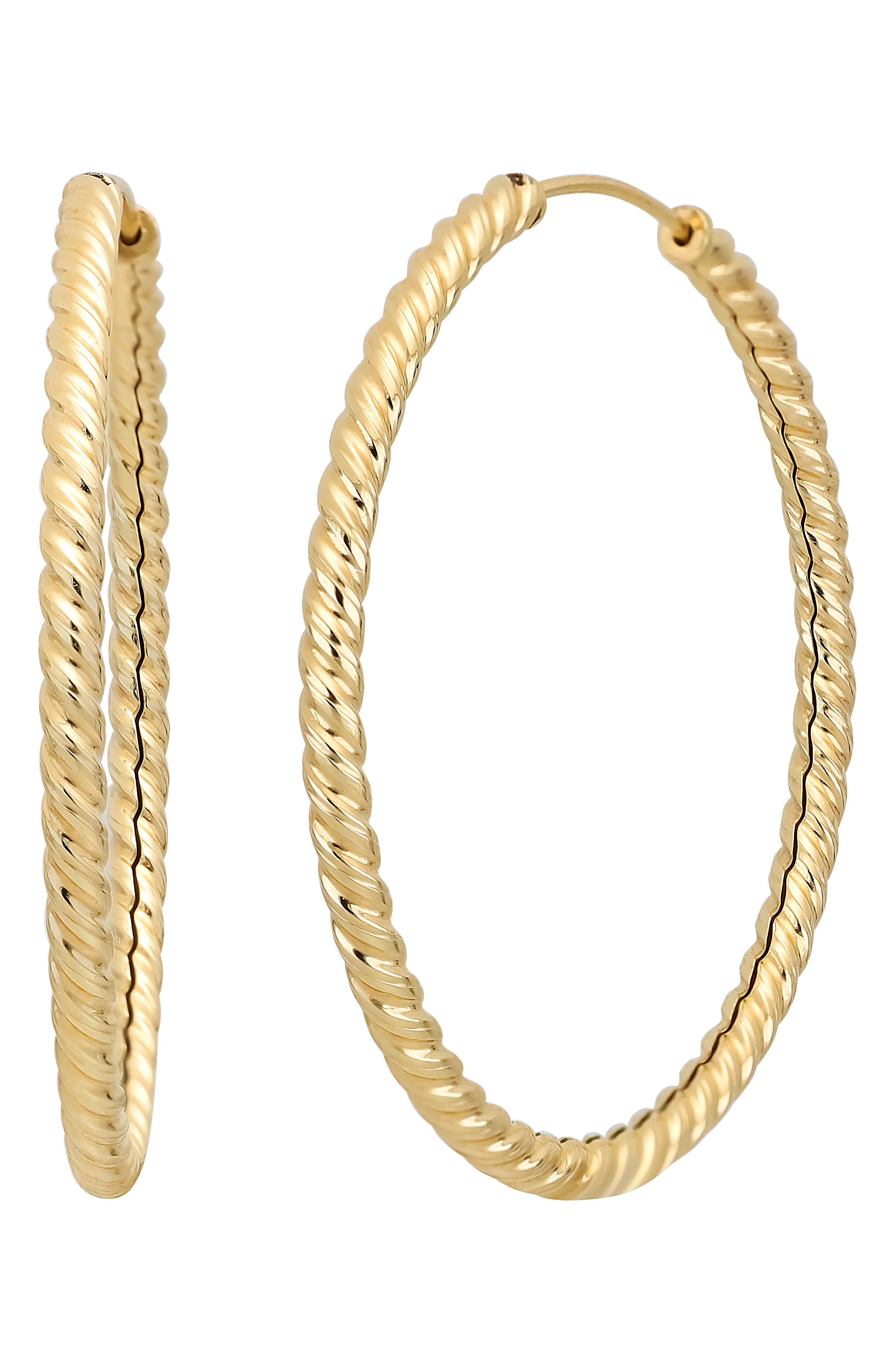 14K Gold Hoop Earrings BONY LEVY