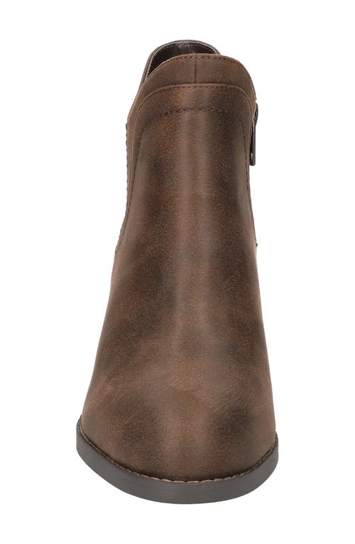 Bella Vita Trust Bootie In Brown