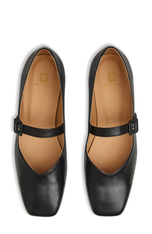 Bruno Magli Elissa Mary Jane Flat In Black