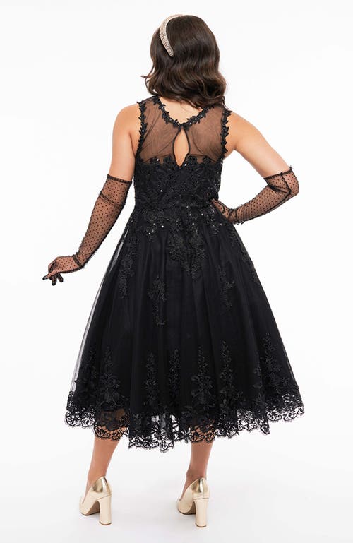 UNIQUE VINTAGE UNIQUE VINTAGE LACE & TULLE RIVIERA DRESS 