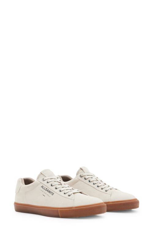 Underground Low Top Sneaker in Off White