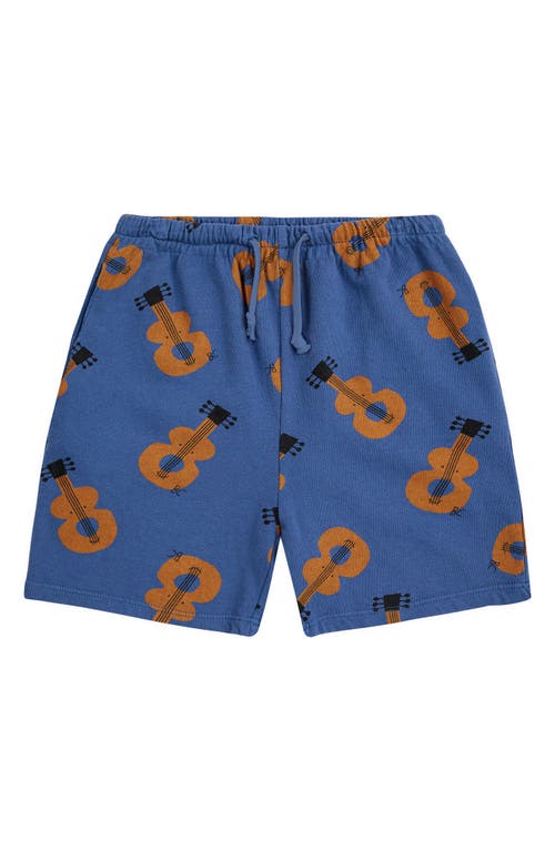 Bobo Choses Kids' Acoustic Guitar Shorts Navy Blue at Nordstrom, Y