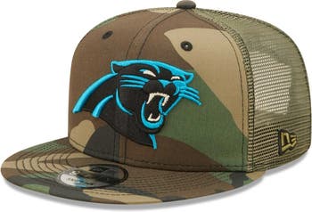 Men's New Era Camo/Olive Cleveland Browns Trucker 9FIFTY Snapback Hat