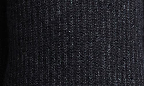 Vince Marled Wool Off-shoulder Sweater In Heather Charcoal