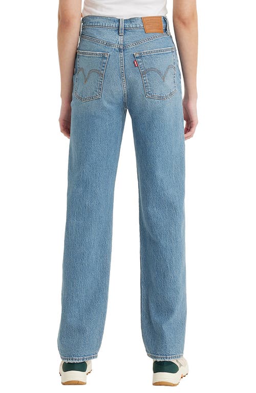 Shop Levi's® Ribcage Full Length Straight Leg Jeans In Ringing Bells No Dx