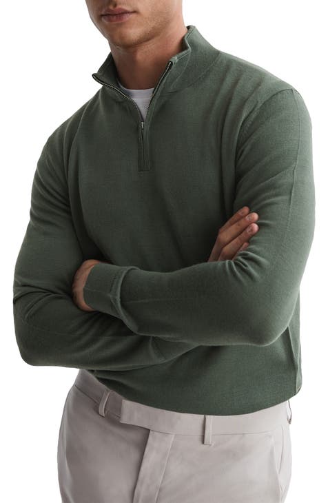 Stenstroms 3XL Green Elbow Patch Zegna 100% Merino Wool Men's Sweater  Poland SEE - Sweaters