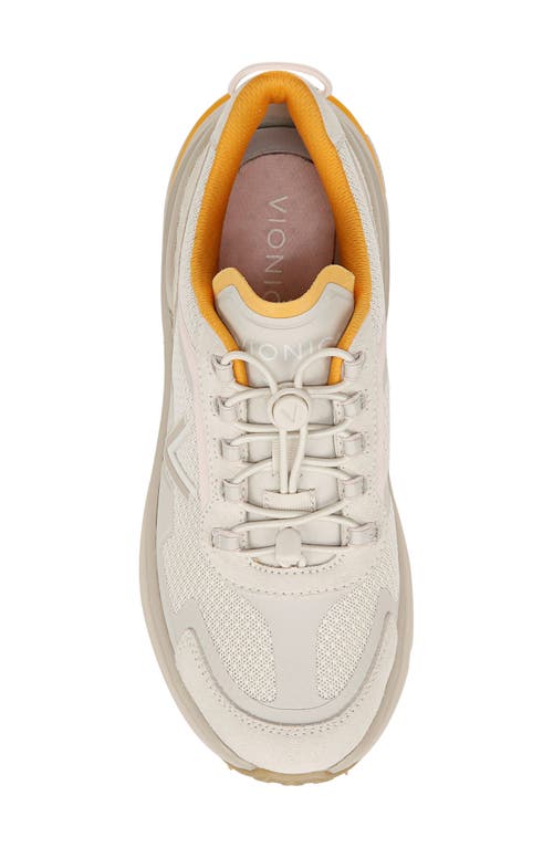 Shop Vionic Sierra Max Walking Shoe In Cream