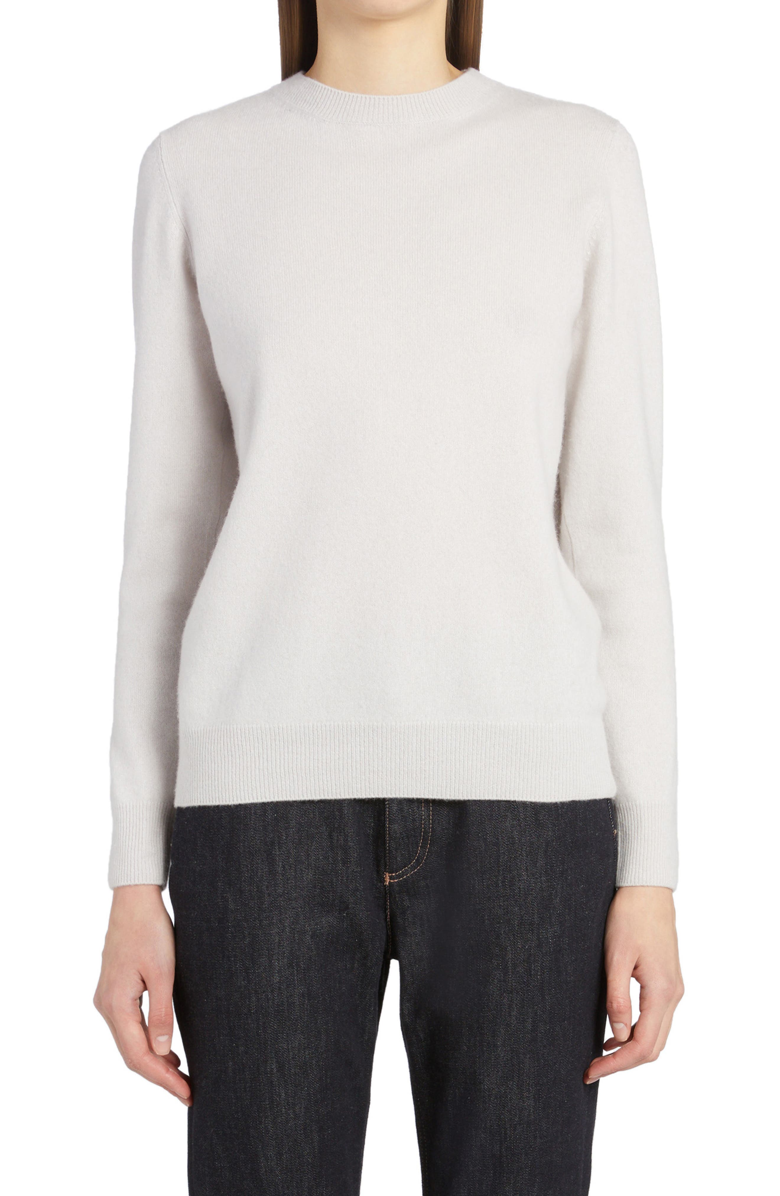 Womens Jumpers and knitwear Agnona Jumpers and knitwear Agnona Cotton Off-the-shoulder Sweater in White 