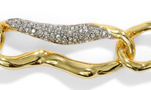 ALEXIS BITTAR ALEXIS BITTAR BRUT CURVED LINK NECKLACE