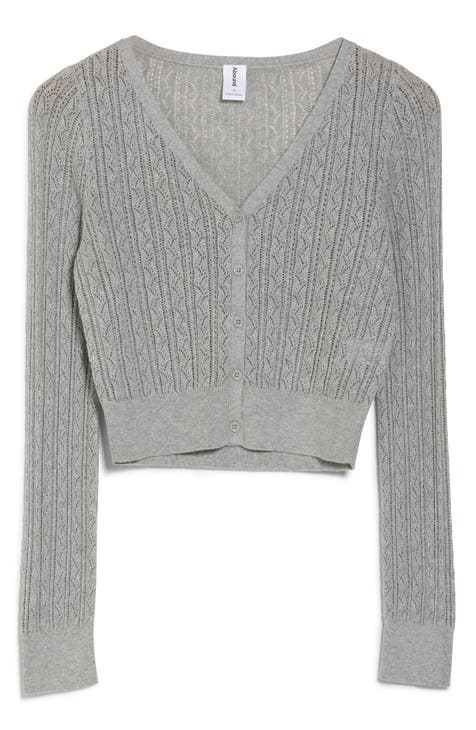 100 percent cotton outlet cardigan