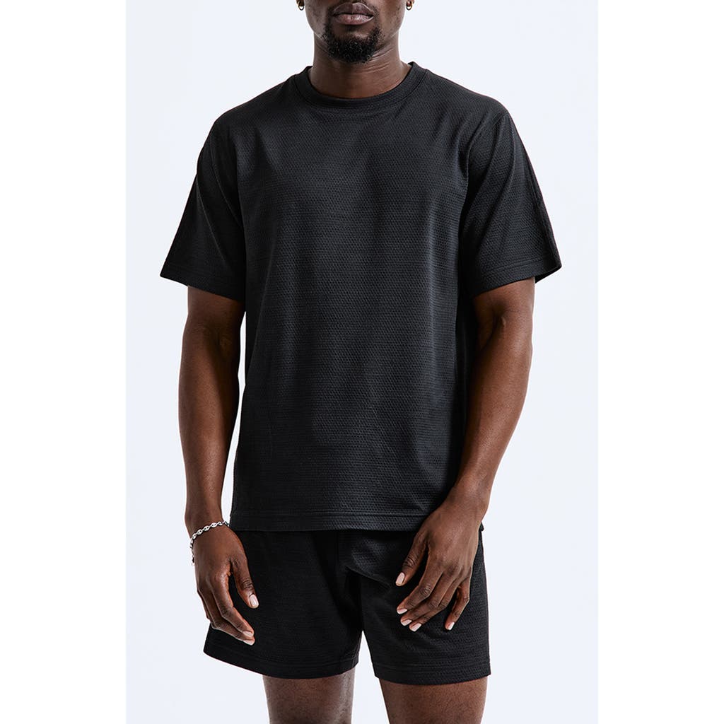 Reigning Champ Gray Lightweight Cordura Training T-shirt In Black