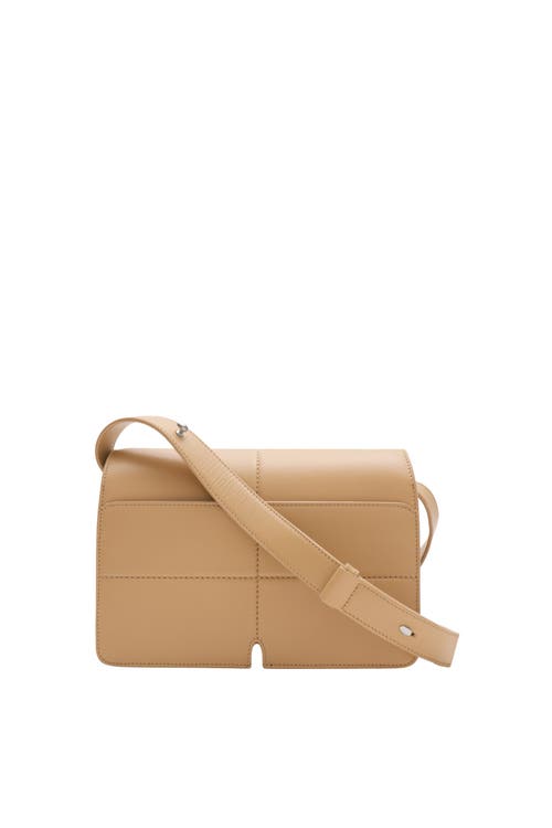 Shop Burberry Snip Bag In Sand