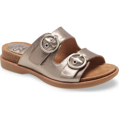 Softt Brooklyn Sandal, Metallic