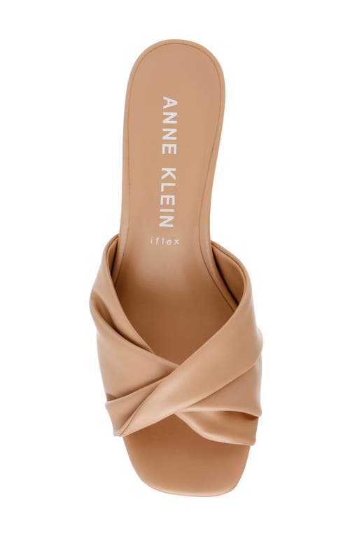 Shop Anne Klein Laila Sandal In Nude/platinum