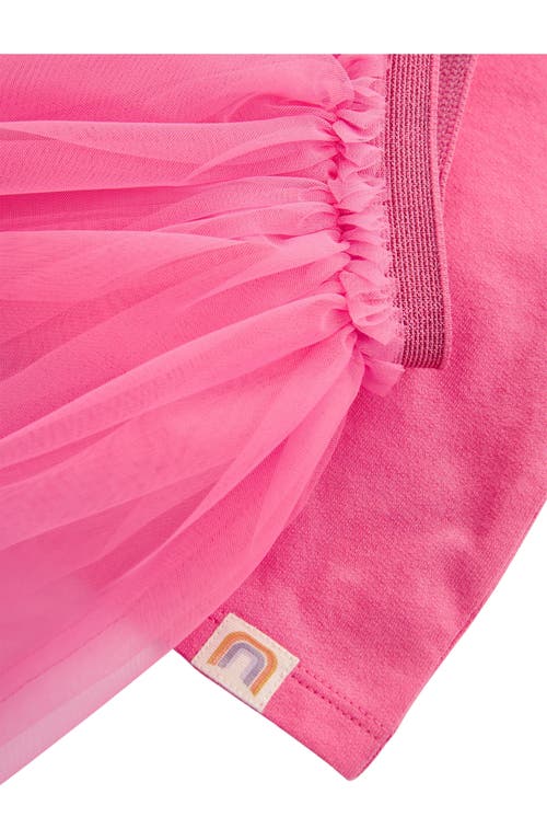 Shop Next Kids' Solid T-shirt & Tutu Skirt Set In Pink