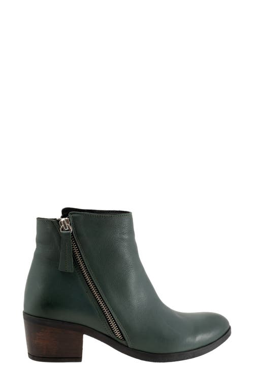Bueno Camila Bootie In Hunter Green