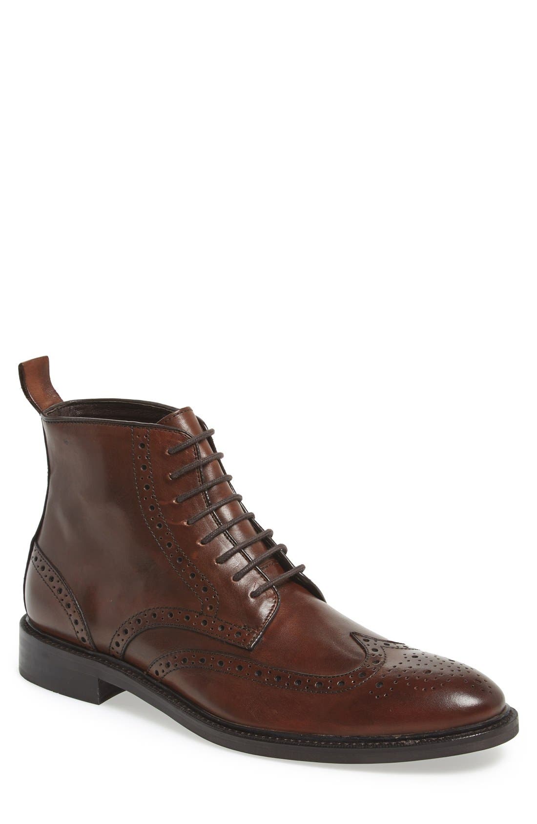 gordon rush wingtip boots