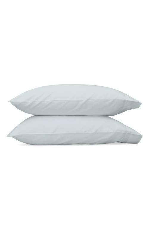 Matouk Nocturne 600 Thread Count Set of 2 Pillowcases in Pool at Nordstrom