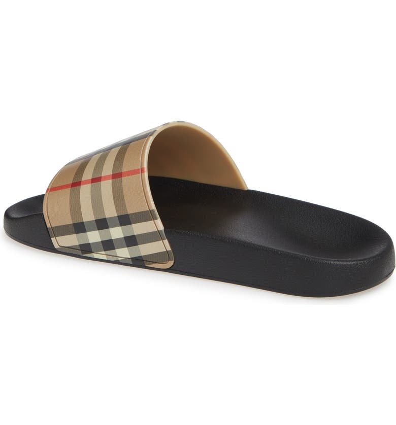 Burberry Furley Vintage Check Slide Sandal | Nordstrom