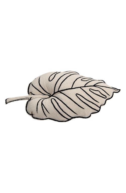 Lorena Canals Leaf Accent Pillow in Cream at Nordstrom