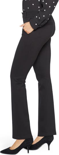Pull-On Flared Trouser Pants Sculpt-Her™ Collection - Black Black | NYDJ