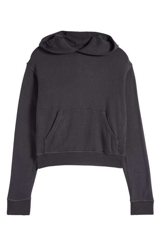 Shop Skims Light French Terry Hoodie In Ash