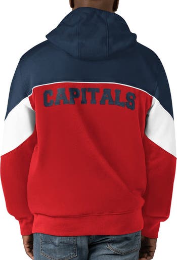Washington capitals zip hoodie hot sale