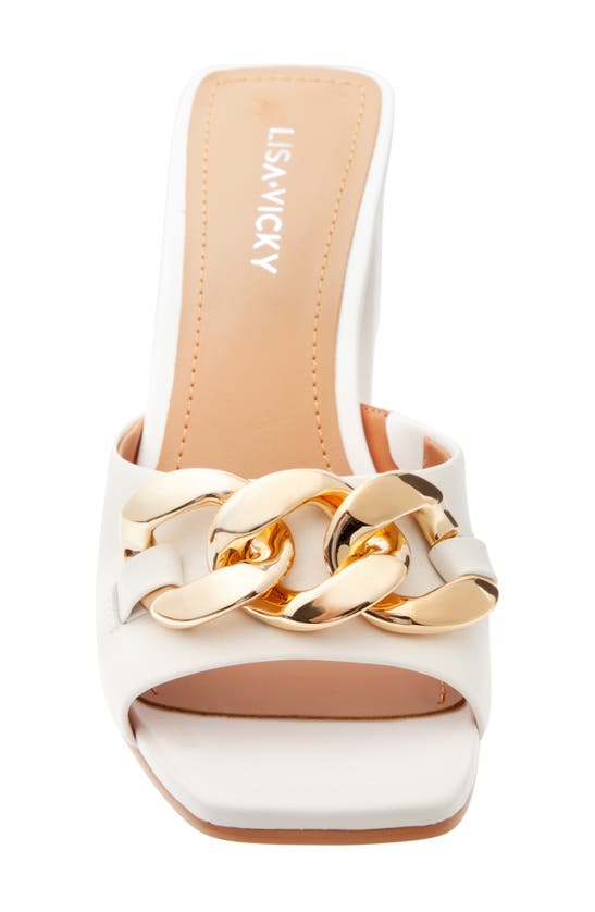 Shop Lisa Vicky Vibrant Sandal In White