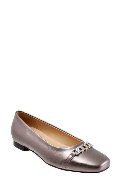 Trotters Harmony Flat Pewter at Nordstrom,