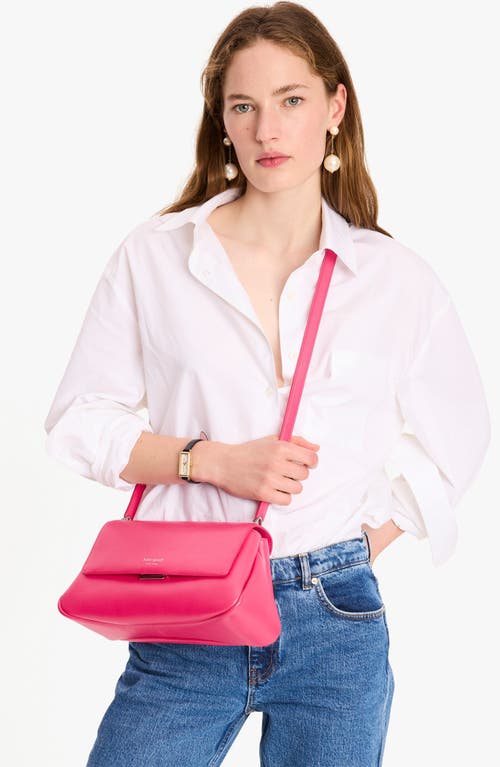 Shop Kate Spade New York Grace Smooth Leather Convertible Shoulder Bag In Rosehip