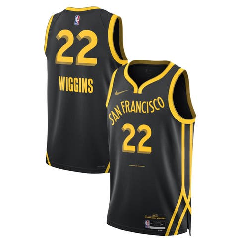 Unisex Nike Andrew Wiggins Black Golden State Warriors 2023/24 Swingman Jersey - City Edition