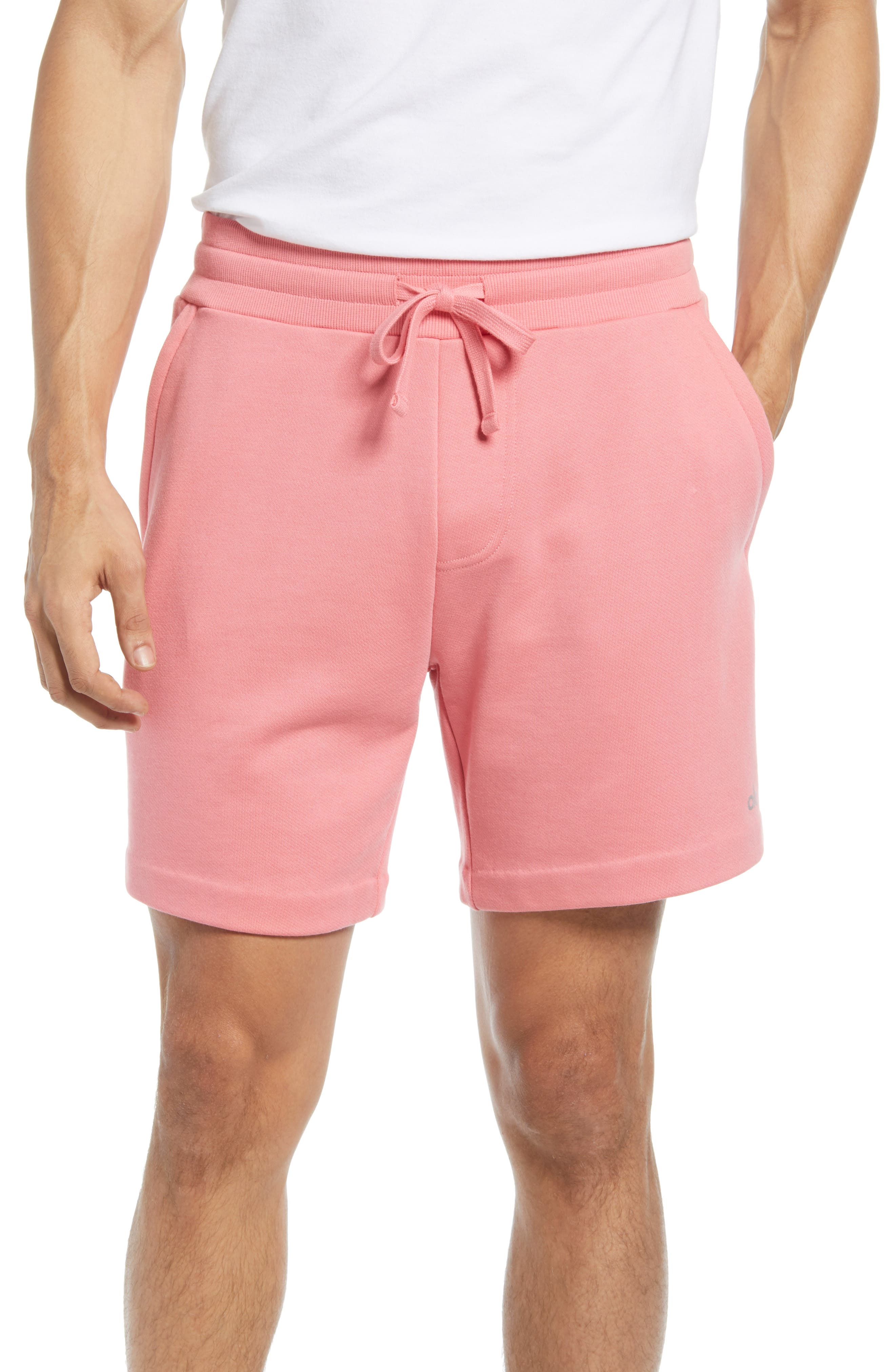 Pink Cotton Shorts for Men A.P.C Shorts Mens Shorts A.P.C 