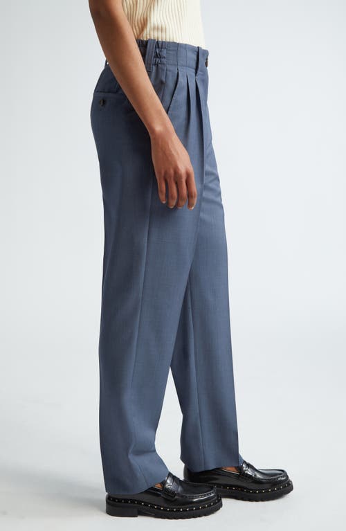 Golden Goose Journey Wool Tapered Pants In Grisallie