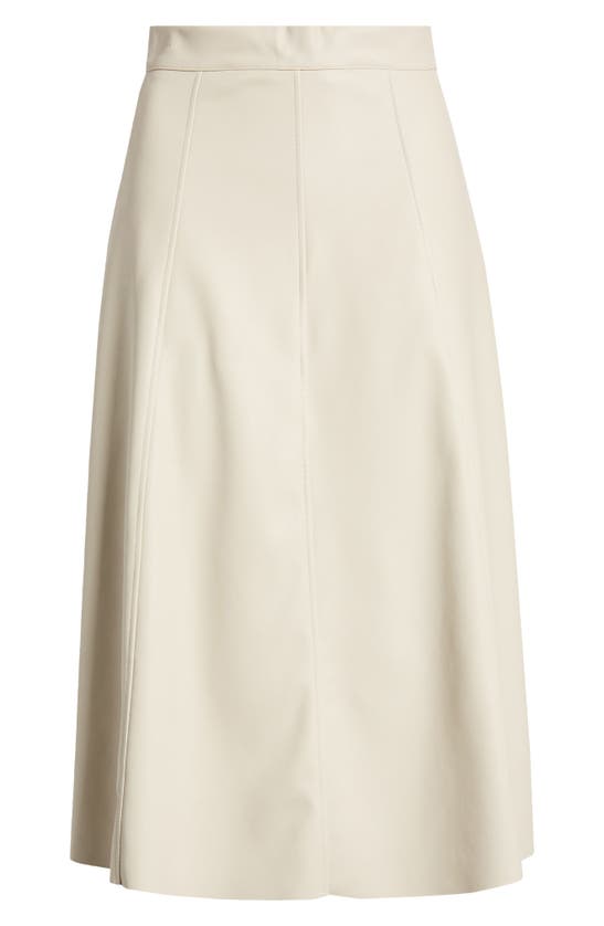 Shop Nikki Lund Carina Skirt In Ivory