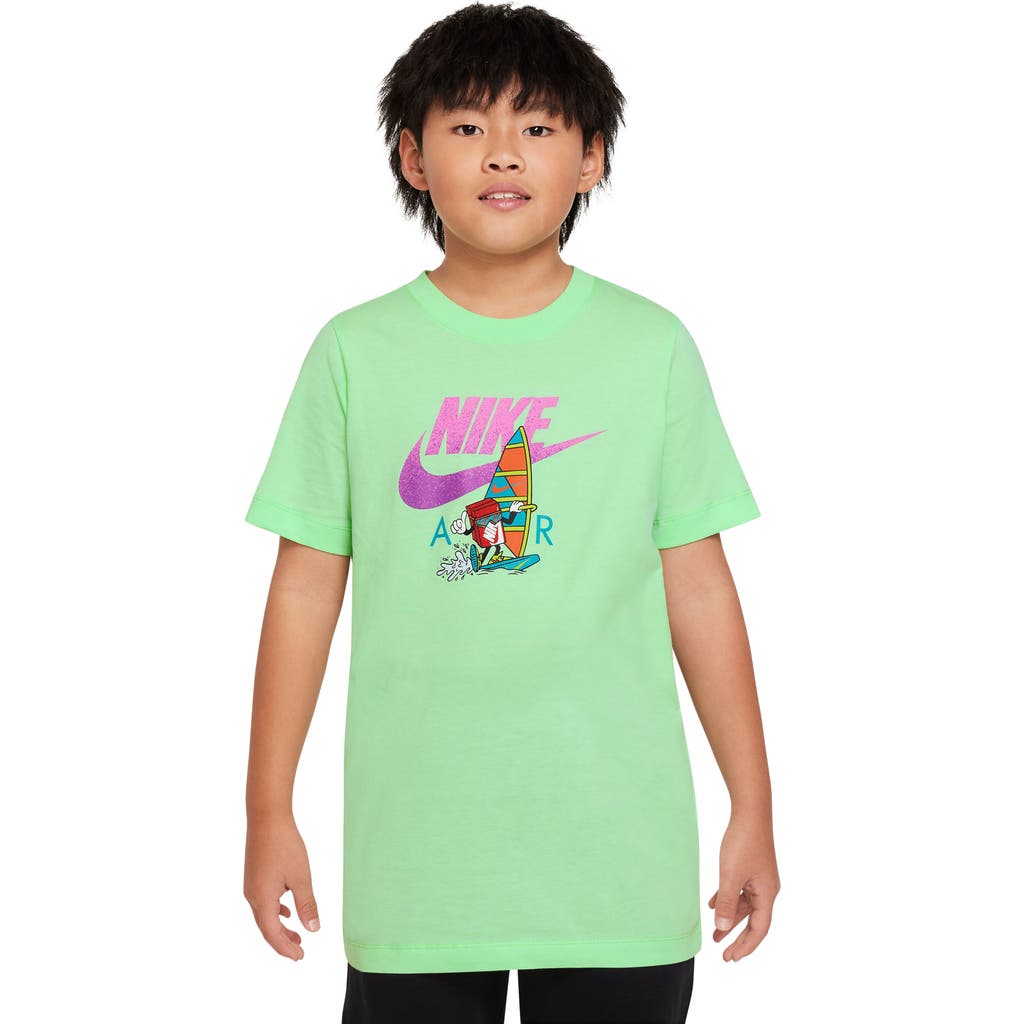Nike Kids' Sportswear Graphic T-shirt In Vapor Green