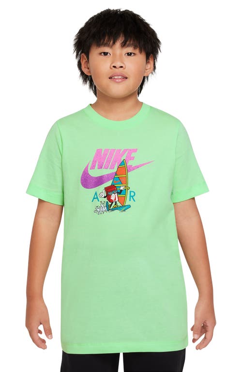 Shop Nike Kids' Sportswear Graphic T-shirt In Vapor Green