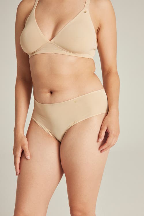 Nudea The Stretch Mid Rise Bikini Brief In Bare01